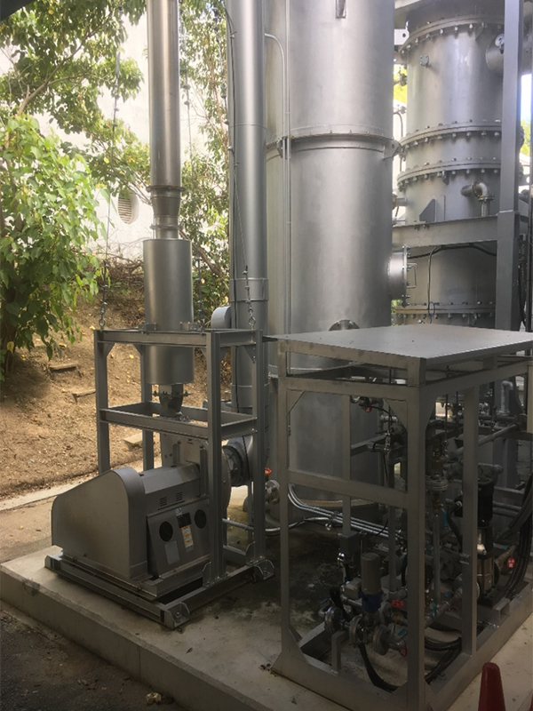 焼却炉排ガス処理設備